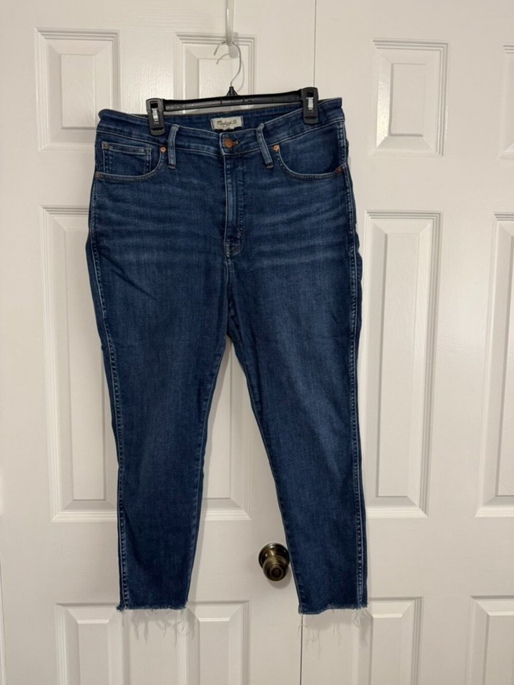 Madewell Curvy High-Rise Skinny Jeans Size 32P Ankle Length
